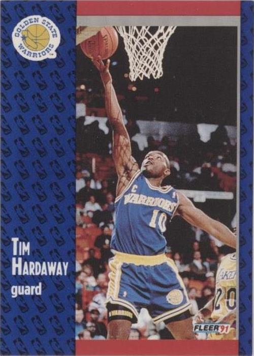 1991-92 Fleer - Tim Hardaway #65 - 1 of 2