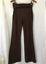 New No Boundaries Brown Textured Knit Flare Pants Juniors Women Many Sizes