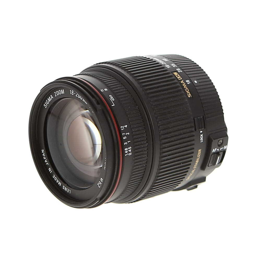 Camera Sigma Dc 18 To 200mm Lens Sigma 18-250mm DC OS HSM