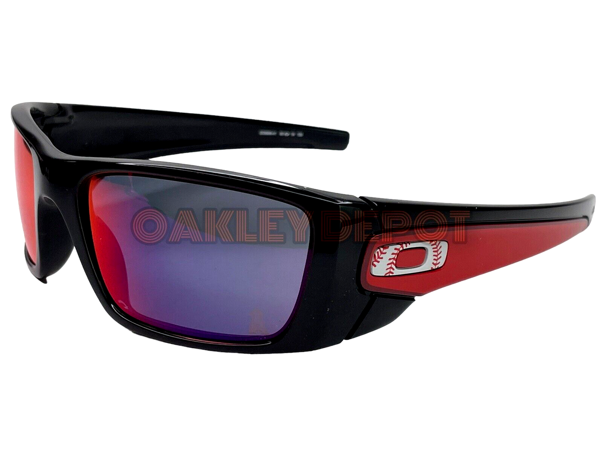 ✓🕶️ OAKLEY FUEL CELL 009096 MLB LA ANGELS POLISHED BLACK ✓🕶️ OAKLEY FUEL CELL 009096 MLB LA ANGELS POLISHED BLACK