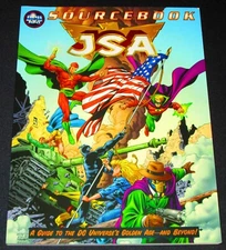 DC UNIVERSE ROLEPLAYING GAME JSA Sourcebook NEW