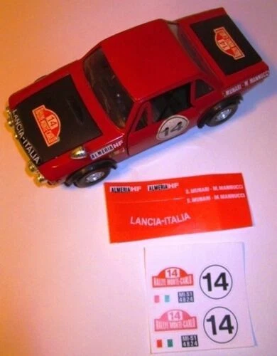 Articoli di modellismo statico scala 1:24 per Lancia