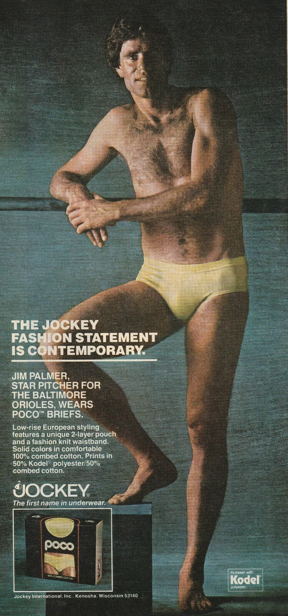 Jim Palmer Jockey Underwear Ads 1980-87 O21 Choice of 32 Hall of Fame  Baltimore