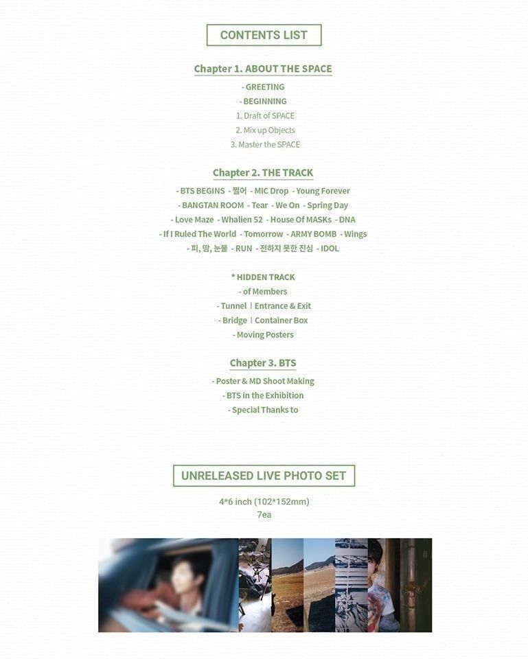 防弾少年団(BTS) - 2018 BTS EXHIBITION BOOK 2018 BTS Exhibition Book Photobook 7photos Sticker Gift