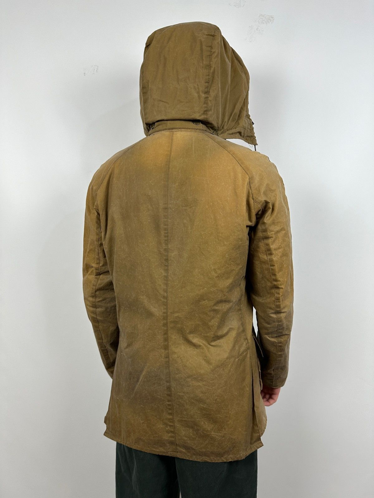 Men's Barbour Lightweight Ashby Waxed Coat Jacket Size S image 7