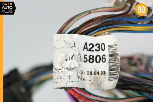 03-06 Mercedes R230 SL500 M113 5.0L Engine Motor Wire Wiring Cable Harness OEM - Picture 10 of 11