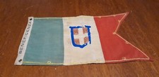 Bandiera Italia Stemma Savoia - CROCE ROSSA ITALIANA - BENEFICENZA - Guerra 