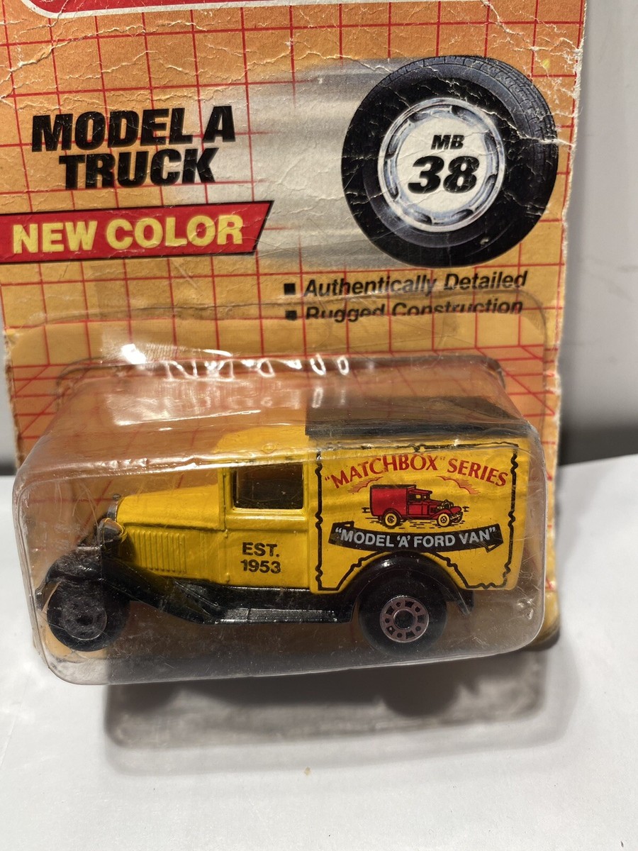 MATCHBOX MB38 フォード モデル A マカオ製 Matchbox Superfast MB38 Ford Model A Matchbox USA white