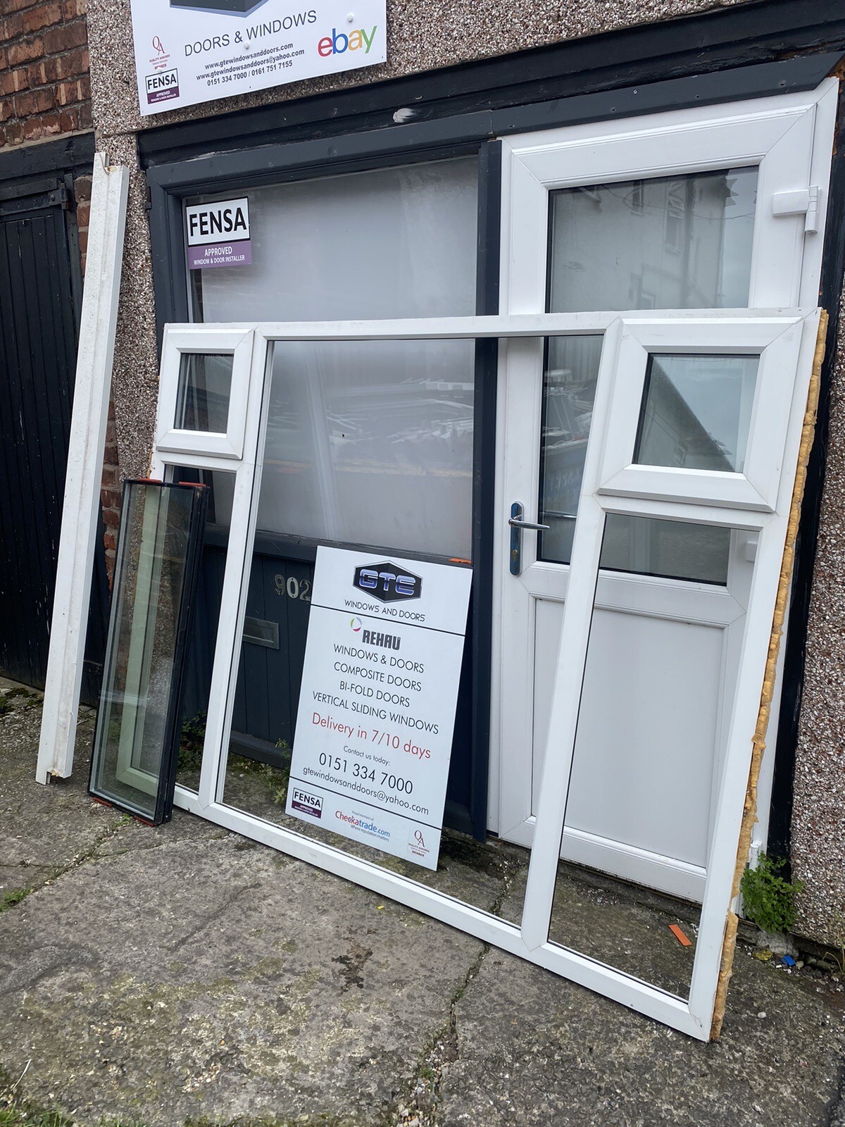 Used UPVC Window eBay