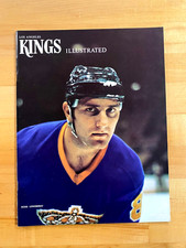 1970 LA Kings Program Kings Vs NY Rangers January 28 Program Ross Lonsberry