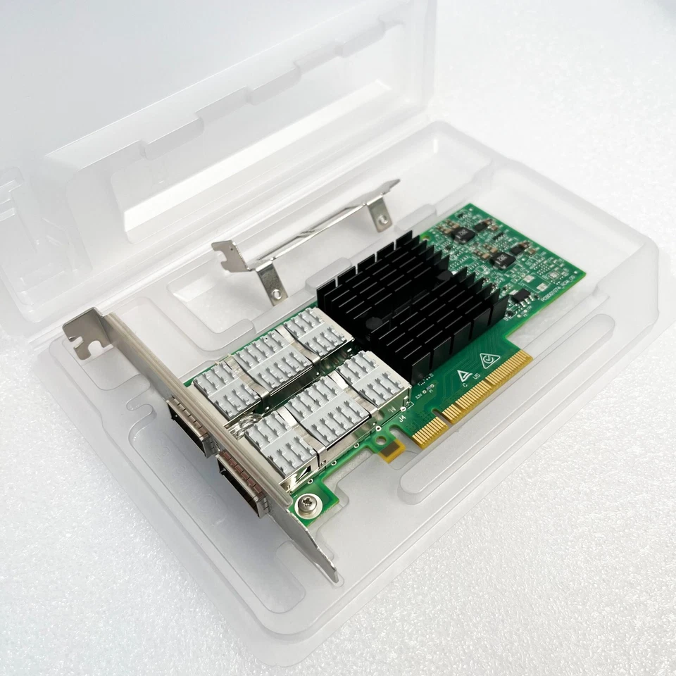 Mellanox ConnectX-3 MCX354A-FCBT CX354A VPI 40/56GbE Dual-Port QSFP Adapter - Image 2 of 4