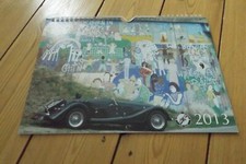 morgan cars calendar 2013 NEW