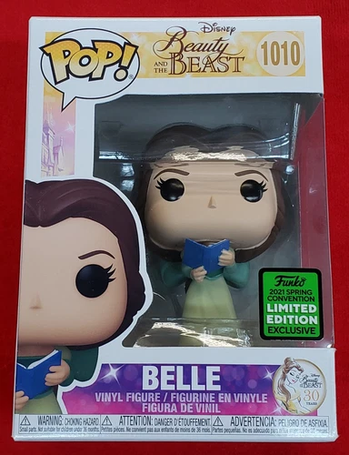 Funko Pop! Disney - La Bella y la Bestia - Bella 1010 - Convención de Primavera 2021