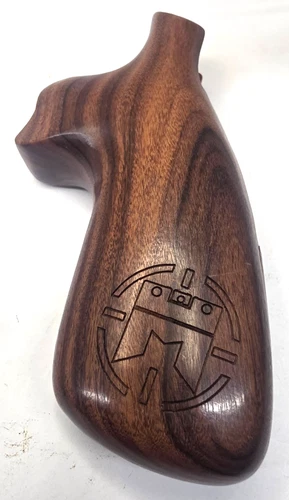 Vintage Hogue Smith & Wesson S&W K &L Frame Round Butt Cocobalo Exotic wood grip