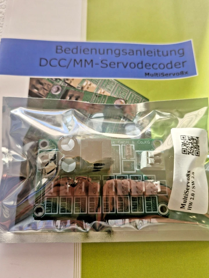 Servo-Dekoder von mktw incl. Anleitung und USB RailSoft mit Kabeln, bitte lesen - Bild 2 von 3