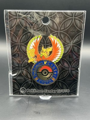 Limited Edition Pikachu Ho-Oh Pins Pokemon Center Kyoto JAPAN
