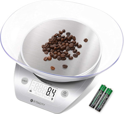 0.1g Food Kitchen Scale, Bowl, Digital Grams and Ounces for Weight Loss, Dieting