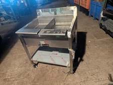 Marshall C23k Fried Food Drop In Station/Warmer And Rolling Stand