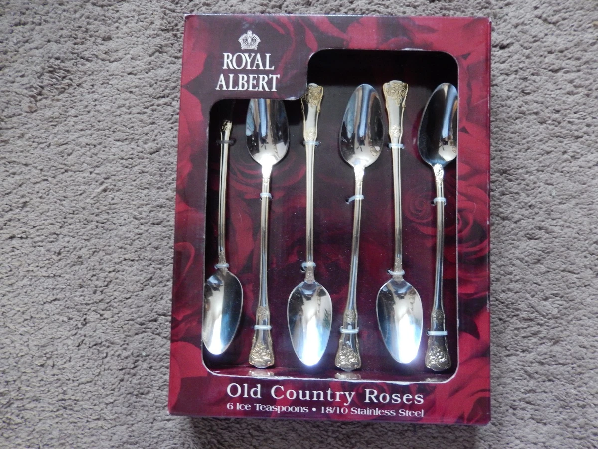 royal albert old country roses flatware products for sale | eBay