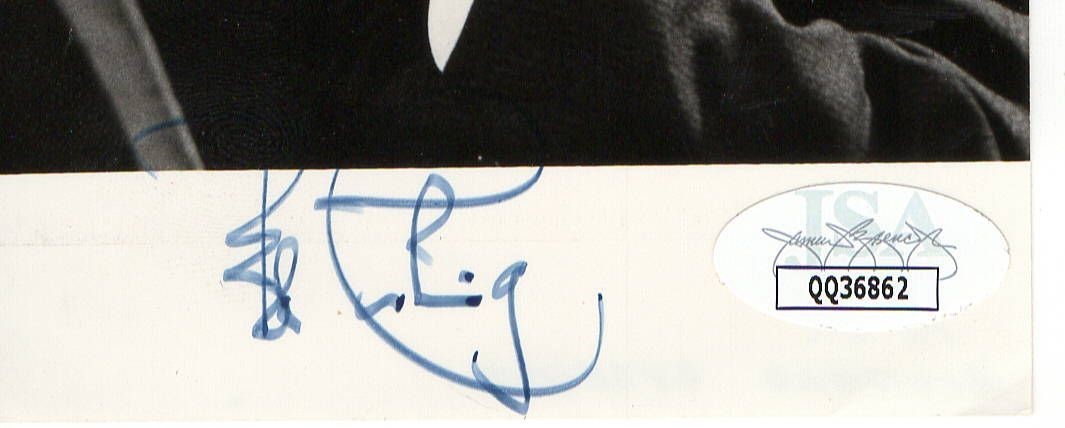 Peter Cushing Signed Autographed Cut Signature Star Wars Actor JSA QQ36862