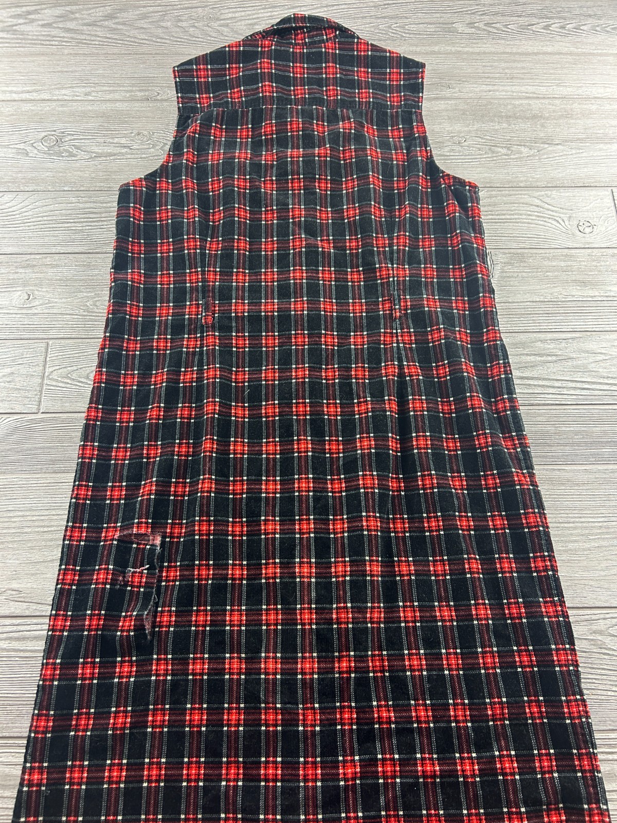 Pendleton Plaid Button Front Sleeveless Dress Wom… - image 5