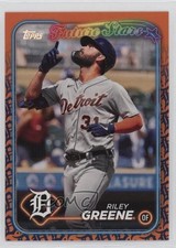 2024 Topps Series 1 Future Stars Team Color Border Riley Greene #274 0za0