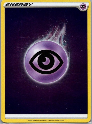 Psychic Energy Common Reverse Holo SWSH01: Sword & Shield Base Set