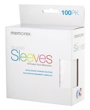Memorex Paper CD Sleeves with Window & Flap L...