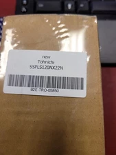 NEW Tohnichi SSPLS120NX22N Error Proofing Open End Torque Wrench, 22mm Notched