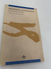 Moralidades Posmodernas Jean Francois Lyotard Tecnos Spanish Paperback