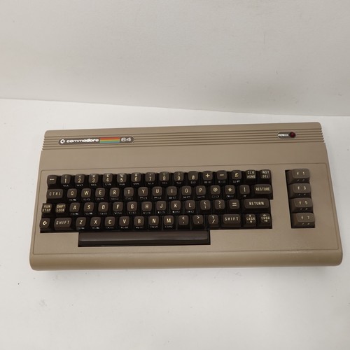 Vintage Commodore 64 Personal Computer Model 64 Tested Power-On Only ...