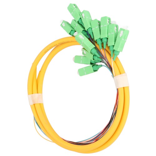 Fiber Pigtail 1.5m Single Mode 12 Strand Stable Widely Compatible Fiber Optic CB - Afbeelding 17 van 22