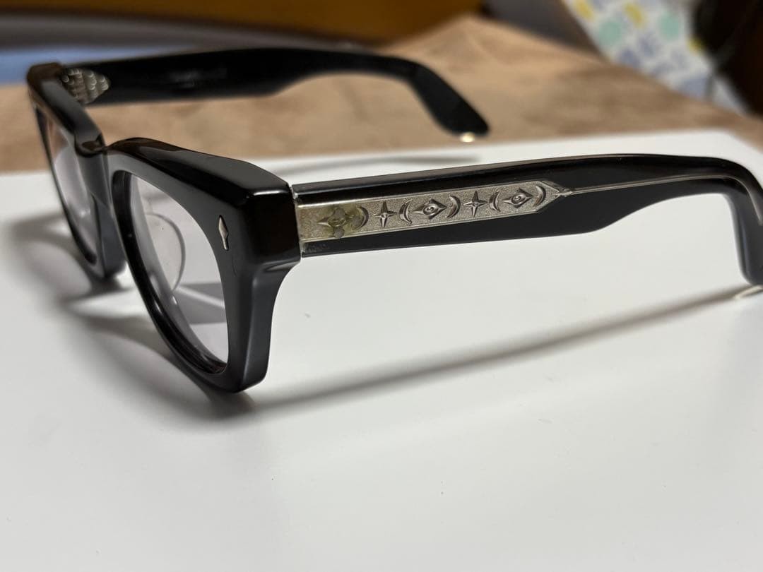 JACQUES MARIE MAGE x UMIT BENAN 216/250 Black Frame Eyeglasses