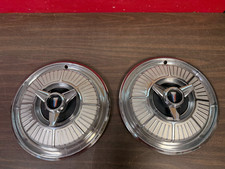 1965 Plymouth Fury 14 Spinner Hubcaps Nice 726