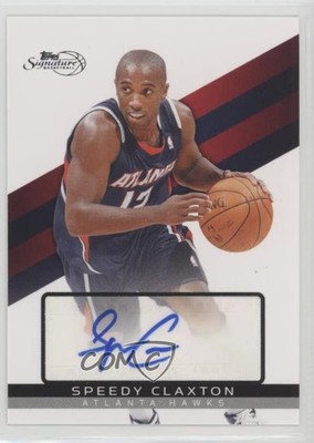 2008-09 Topps Signature Auto 330/599 Speedy Claxton #TSA-SC Auto 0v1
