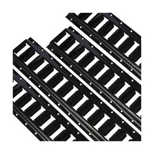 E-Track Tie-Down Rail Kit, 4' E Track Rail 4 Pack for Garages, Vans, Trailers...