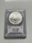 2013 American Silver Eagle First Strike PCGS MS69 John M. Mercanti Signature