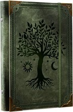 PU Leather A6 Binder 6 Ring Mini Loose Leaf Binder 5.5 x7.5 No Inserts A6 P