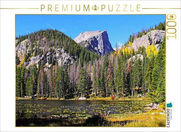 Calvendo Puzzle Rocky Mountain National Park | 1000 Pieces, Finished Size 25.2 ×-image