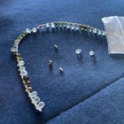 Faceted Teardrop Multi Tourmaline Briolettes Loose Stones 41 Count 4-5mm AAA New — photo 2