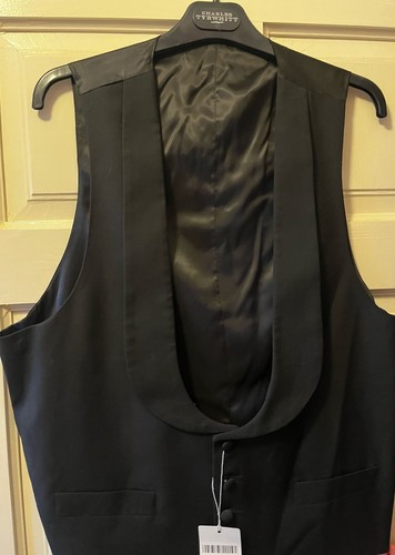 Charles Tyrwhitt Men's 3 Piece Dinner Suit BNWT Size 46R 44R 36W 30L - Picture 6 of 7