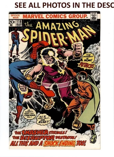The Amazing Spider-Man #118 MARCH 1973 FN+ Marvel Comics (HG)