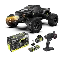 RIAARIO 1/10 Brushless RC Cars, Monster Truck, 50+ MPH, 4WD, Waterproof, Carb...
