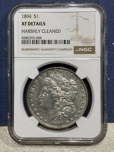 1894 Morgan Silver Dollar $1 NGC XF Rare Date Coin!!!