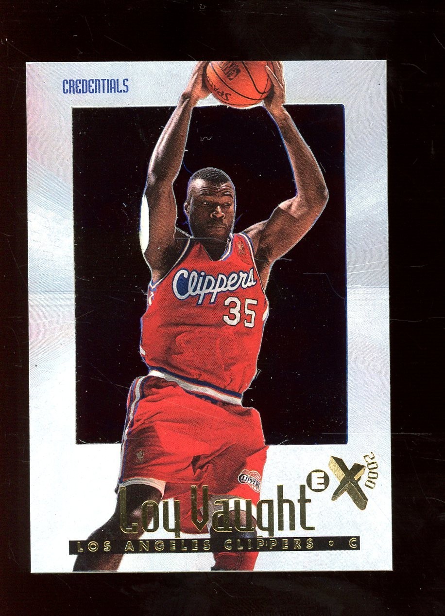 1996-97 Skybox E-X2000 Credentials #28 Loy Vaught Clippers 243/499