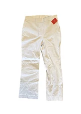 Spanx Kick Flare Pant Classic White Women's Size Medium NEW 20373R