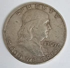 1960 D Benjamin Franklin Half Dollar