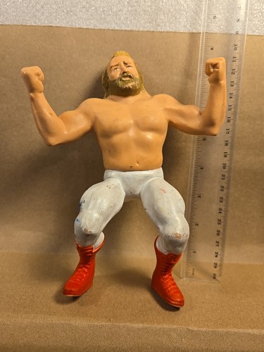 1984 LJN WWF Superstars 8 Figure Big John Studd Ti...