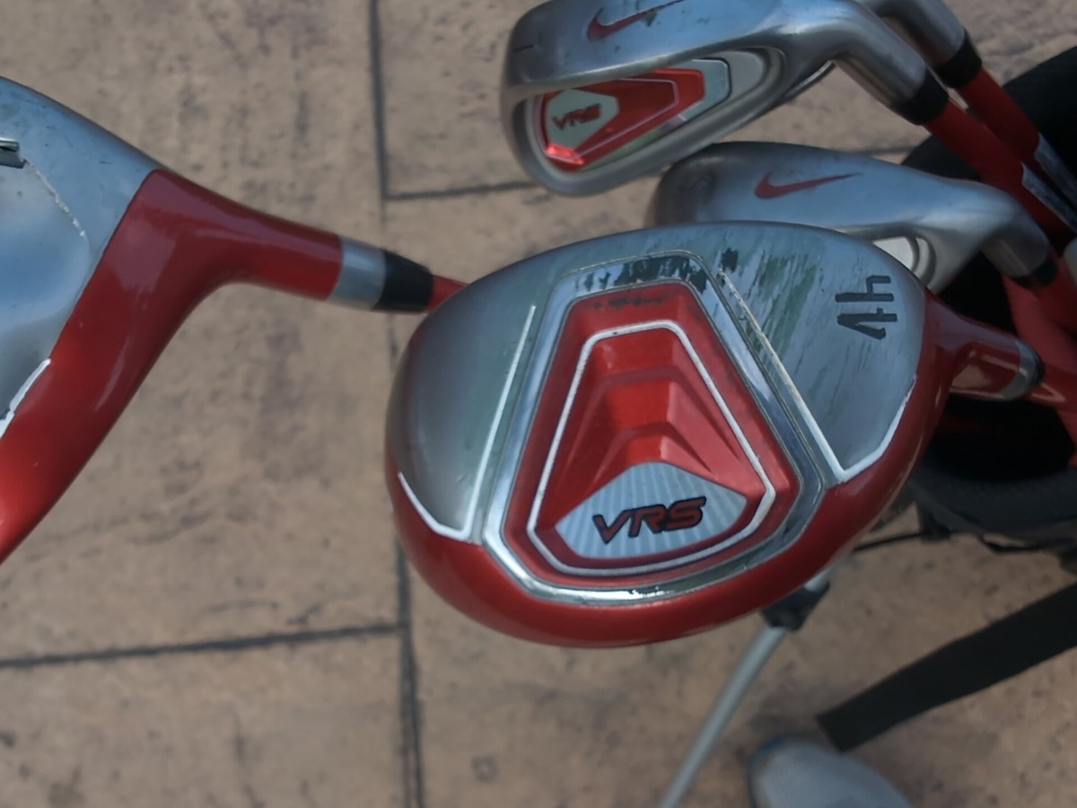 Nike VRS Junior Golf Set w/Bag, Driver, 4H, 7 iron, 9 Iron, SW
