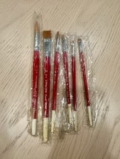 New Lot Of 6 Saintograph Handmade Japanese Professional Artist Paint Brushes